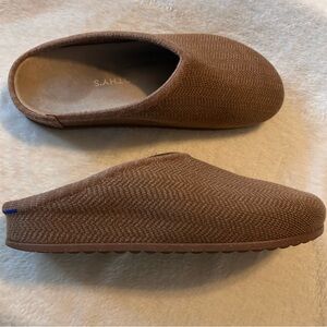Rothy’s The Casual Clog Teak Herringbone 11 Women’s Merino Wool